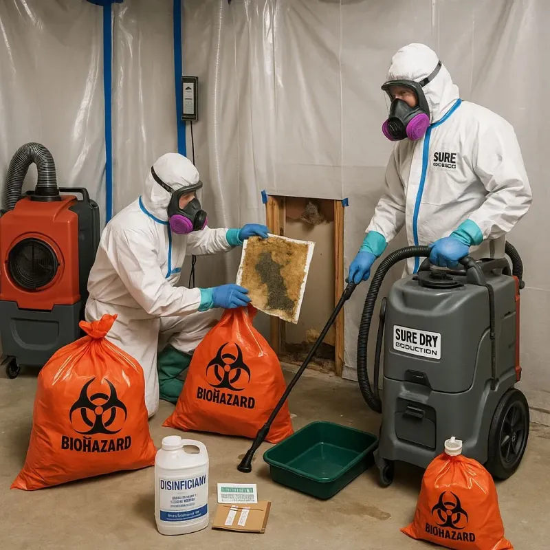 Contaminated Water Handling Protocols process in West Gulfport, MS